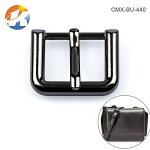 High Quality Shinny Gunmetal Custom Blank Pin Belt Buckle