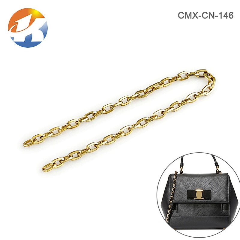 Decorative Accessories Gold Metal Purse Chain