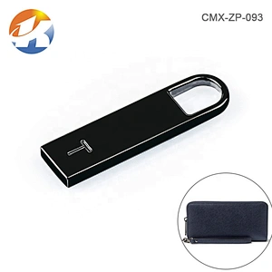 Factory Price Gunmetal Metal Handbag Zipper Puller, Metal Zipper Pull for Bags and Wallet