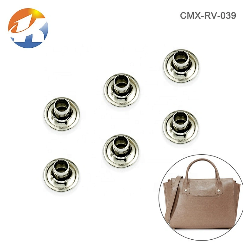 Nickel Color Iron Rivet, Bag Accessories Metal Rivets For Handbags