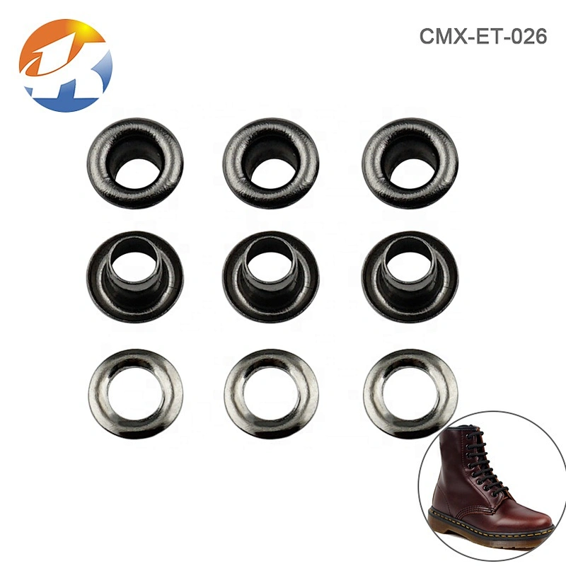 Wholesale Garment Accessories Iron Metal Eyelets Ring Grommet For Bag Shoe