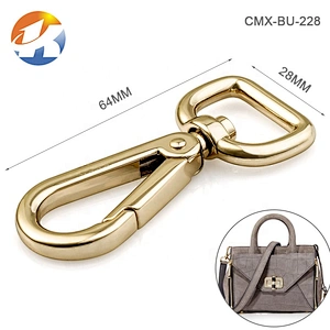 Hot Sale High End Gold Plated Metal Snap Hook, Handbag Hardware Cheap Price Metal Trigger Snap Hook