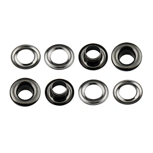 Factory Direct Color Custom Iron Metal Eyelet, Nickel Metal Grommet For Shoes Clothing
