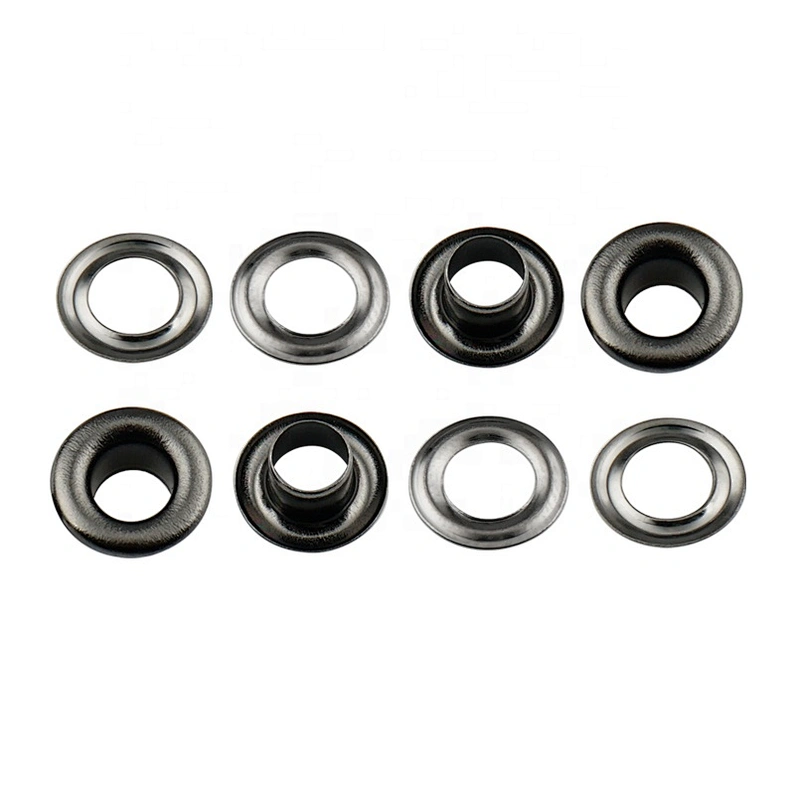 Factory Direct Color Custom Iron Metal Eyelet, Nickel Metal Grommet For Shoes Clothing