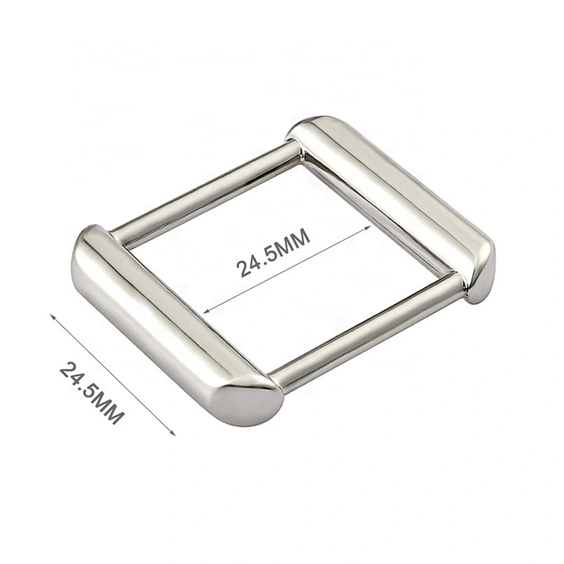 Wholesale Square 16mm Silver Metal Bag Ring Buckle for Handbag