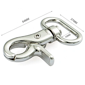 High Quality Metal Keychain Hook, Bag Hardware Gold Metal Snap Hook For Handbag