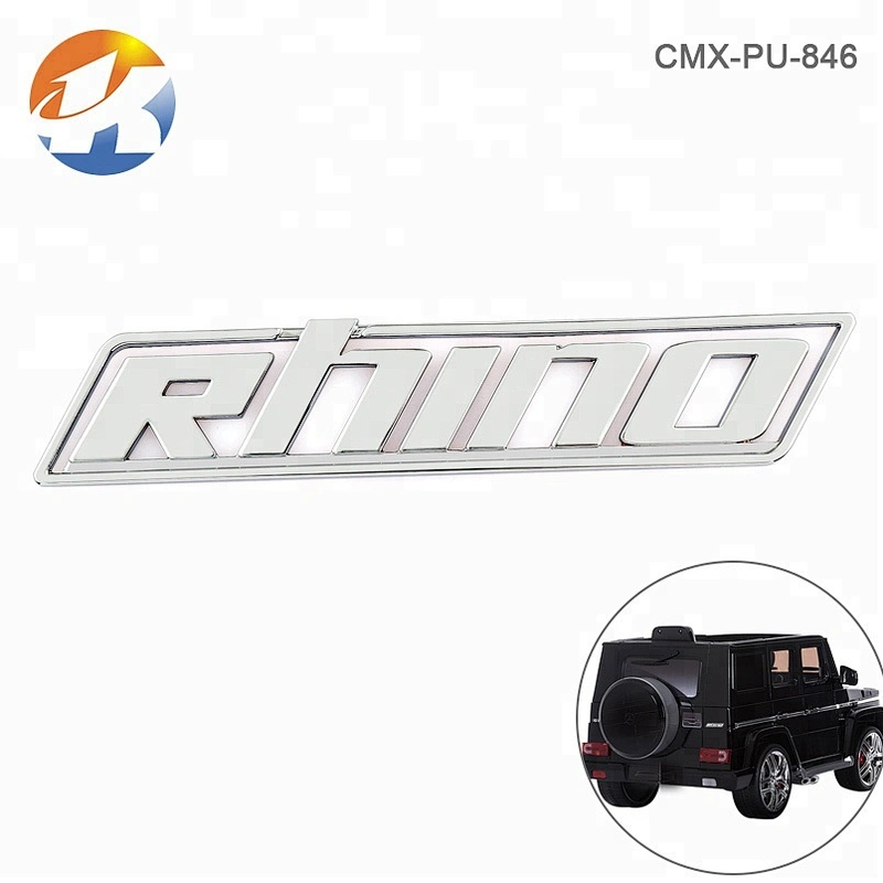 Design Chrome Plated Adhesive Car Logo Metal Emblem Badge, Custom Metal Logos Cars Label with 3M Adhesive for Furinitur Machine
