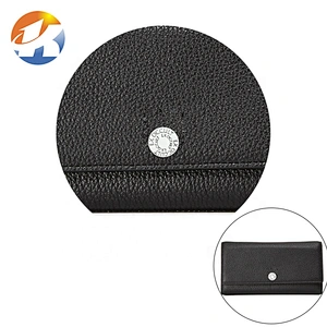 Wholesale Metal Decorative Name Tag, Circle Shape Engraved Metal Logo for Hats and Wallet