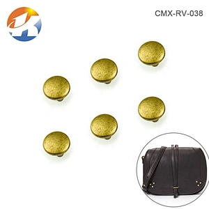 Bag/Garment Accessories Bronze Metal Rivet, Double Face Metal Rivet Stud For Clothing