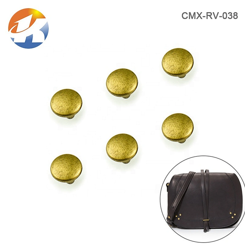 Bag/Garment Accessories Bronze Metal Rivet, Double Face Metal Rivet Stud For Clothing