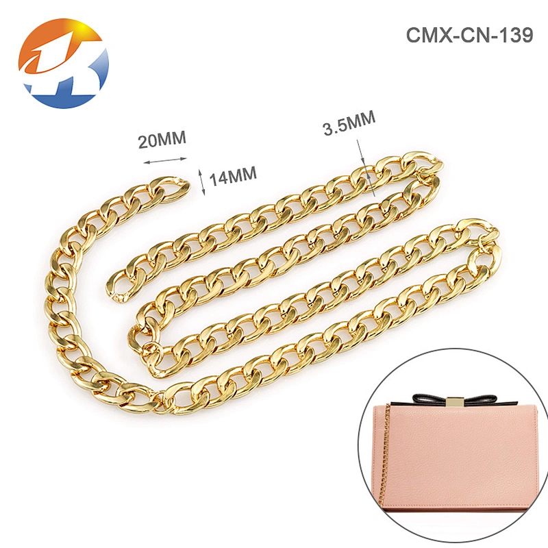 Hot Sale Handbags Metal Gold Chain Designs