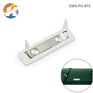 Factory Direct Designer Handbag Brand Metal Label, Custom Nickel Metal Logo Nameplate for Bags