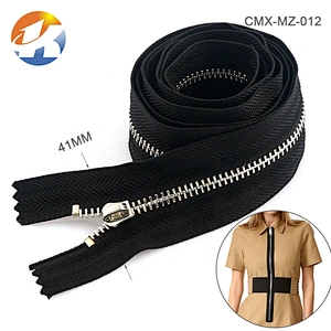 Wholesale 5# Fashion High End Metal Rainbow Zipper, Brass Metal Zipper for Garment and Bags
