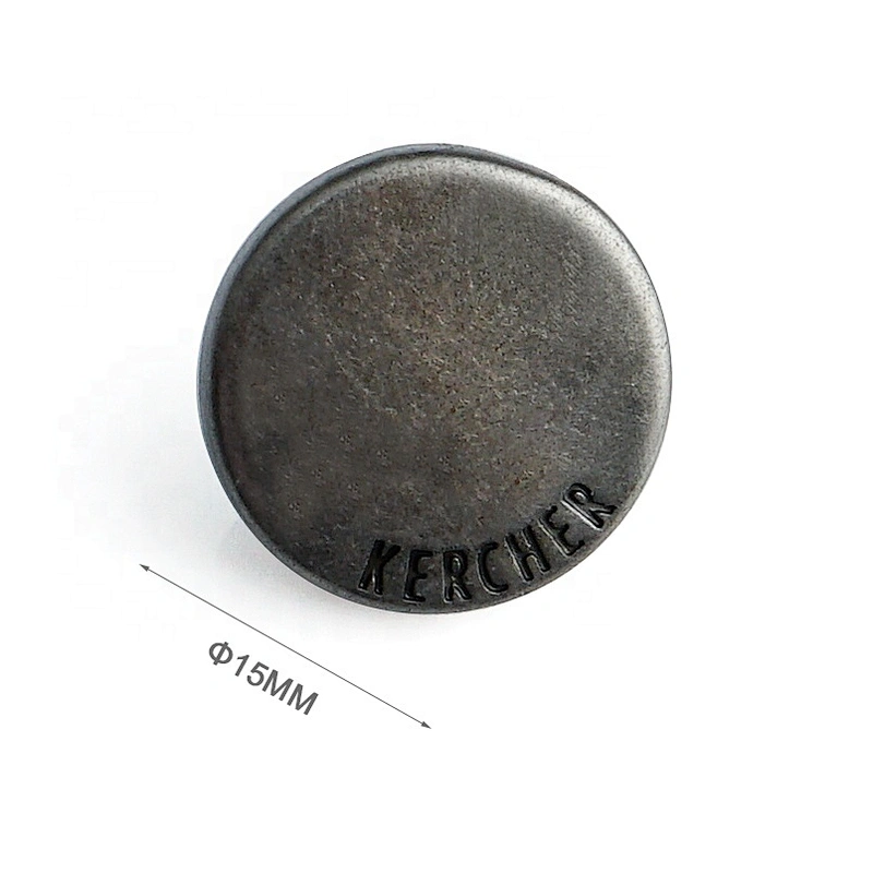 Dongguan Factory Custom Zinc Alloy Metal Snap Button For Leather Jacket