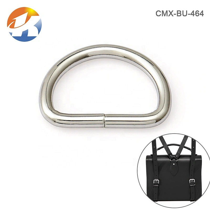 Wholesale Cheap Price Good Quality Bulk Metal Bag D Ring Buckle for Backpack Strap