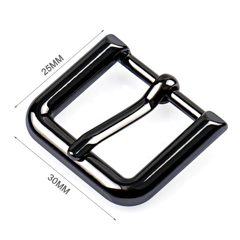 Wholesale Custom Zinc Alloy Die Cast Square Brushed Nickel Metal Pin Belt Buckle