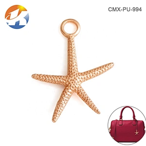 High End Bag Hardware Custom Logo Brand Metal Logo Hang Tags For Handbags