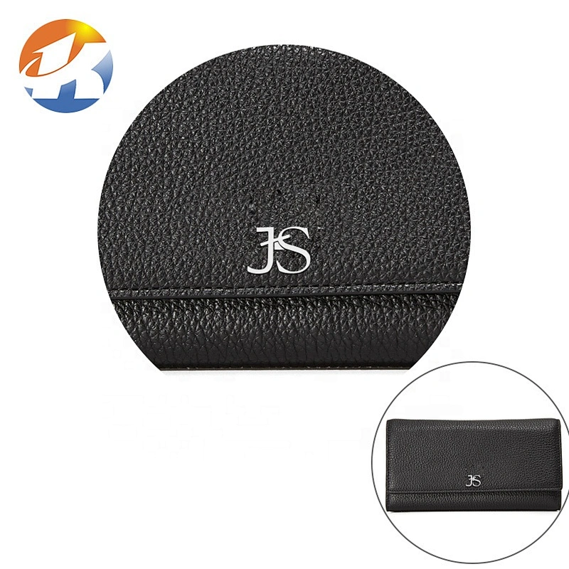 Kangsheng Factory Custom Brand Letter Metal Logo, Design Nickel Metal Letter Label for Handbags