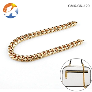 Handbags Accessories Custom Metal Gold Plated Chain