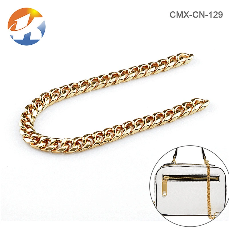 Handbags Accessories Custom Metal Gold Plated Chain