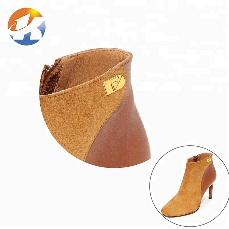 High Level Professional Custom Small Metal Logo for Shoes, Gold Plated Engraved Metal Name Tag for  Purse