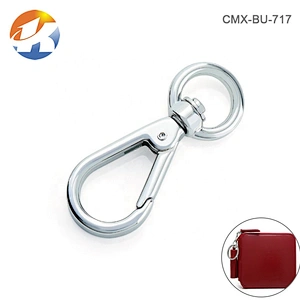 Wholesale Zinc Alloy 11mm Metal Swivel Lobster Hook, Metal Spring Snap Clasp, Silver Metal Snap Hook For Bag