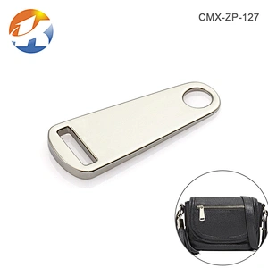 High Grade Handbag Hardware Custom Zipper Pulls Wholesale