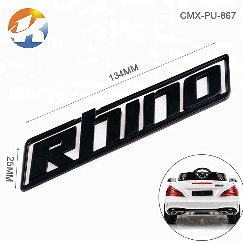 Design Chrome Plated Adhesive Car Logo Metal Emblem Badge, Custom Metal Logos Cars Label with 3M Adhesive for Furinitur Machine