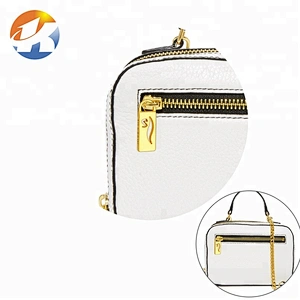 High Grade Gold Plated Hollow Logo Alloy Zipper Pull for Handbags, Custom Metal Zipper Puller for Clothing