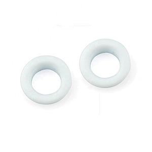 Custom Garment Accessories Metal Eyelet, Iron Round White Painted Metal Grommet For Clothing