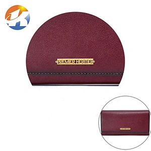 OEM ODM Handbag Hardware Brand Metal Nameplate Logo Gold Sewing Metal Letter Label For Bag