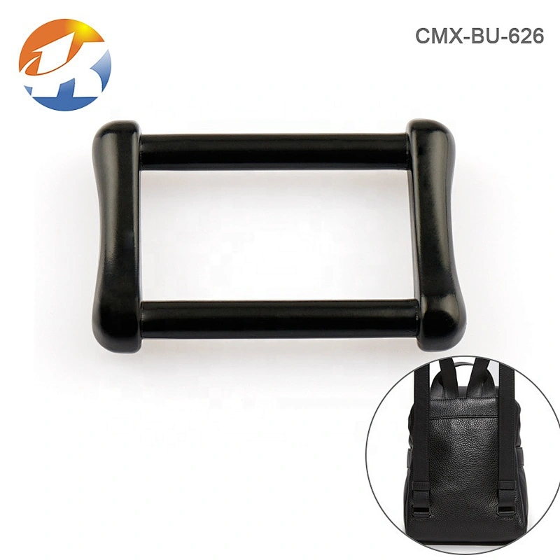 Custom Wholesale Backpack Accessories Black 1 Inch Metal Buckle for Bag's Strap