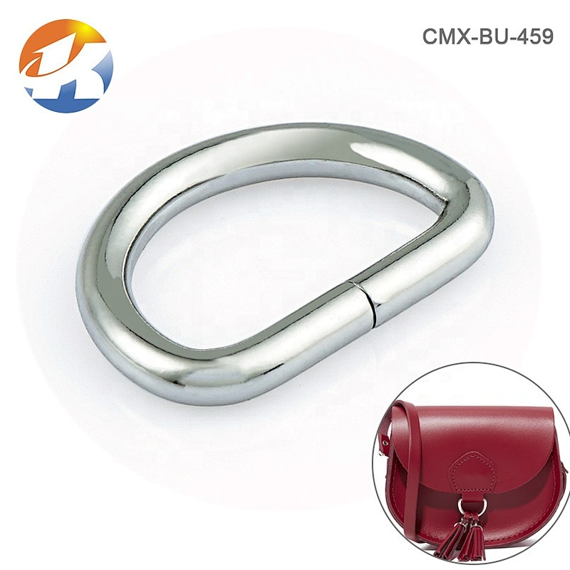 Factory Direct Best Price Wholesale Nickel Iron Metal D Ring Buckle for Backpack