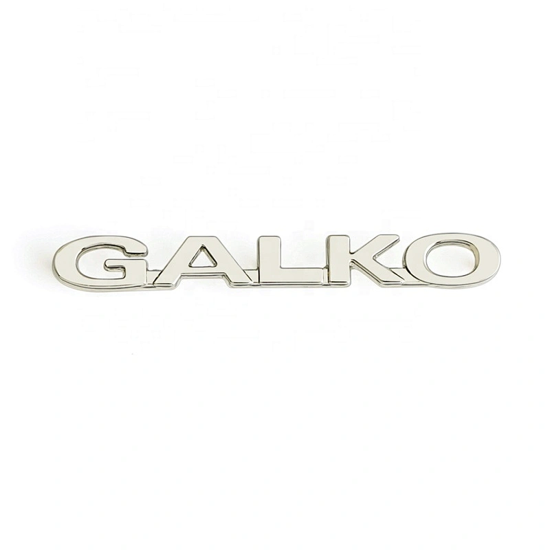 Handbag Accessories Small Metal Letters Logo for Purse, Letters Gold Metal Label for Handbags
