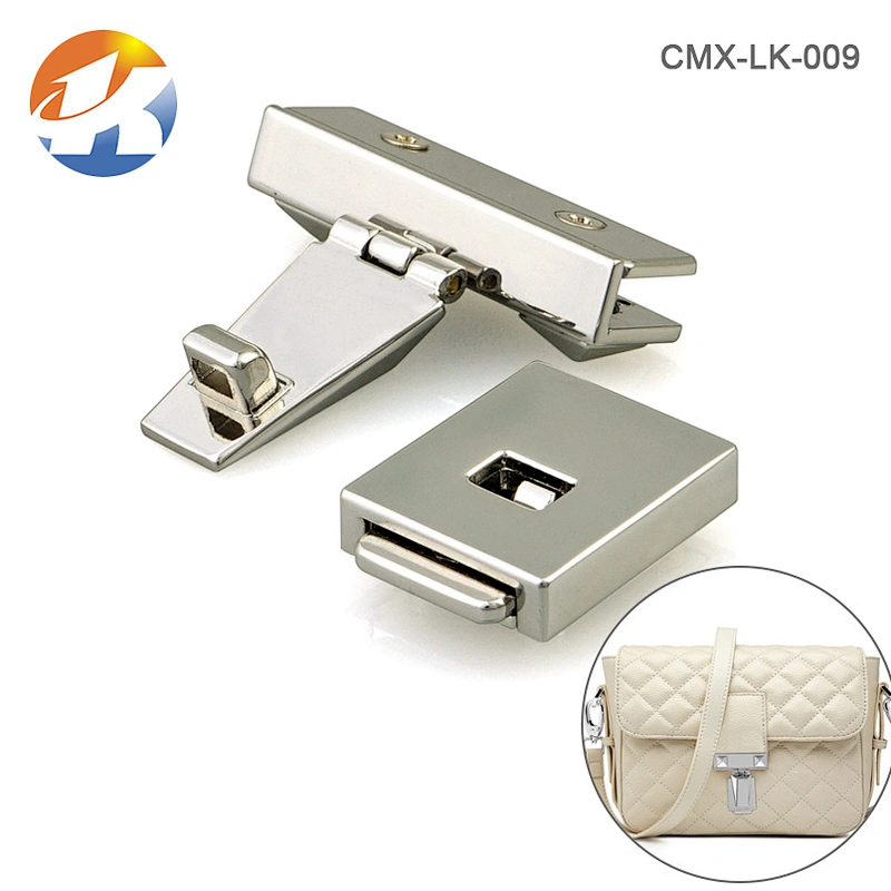 New Design Fashion Handbag Custom Metal Lock For Bag