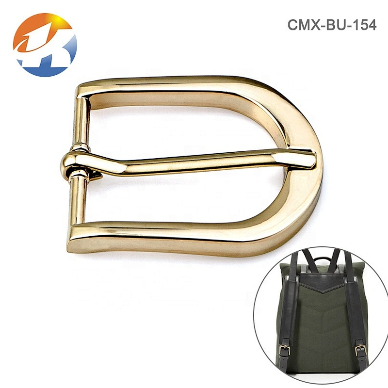 Wholesale Zinc Alloy Gold Plated Design Logo Pin Buckles Belt Metal Manufacturers, Eco-friendly Custom Belt Buckle for Men