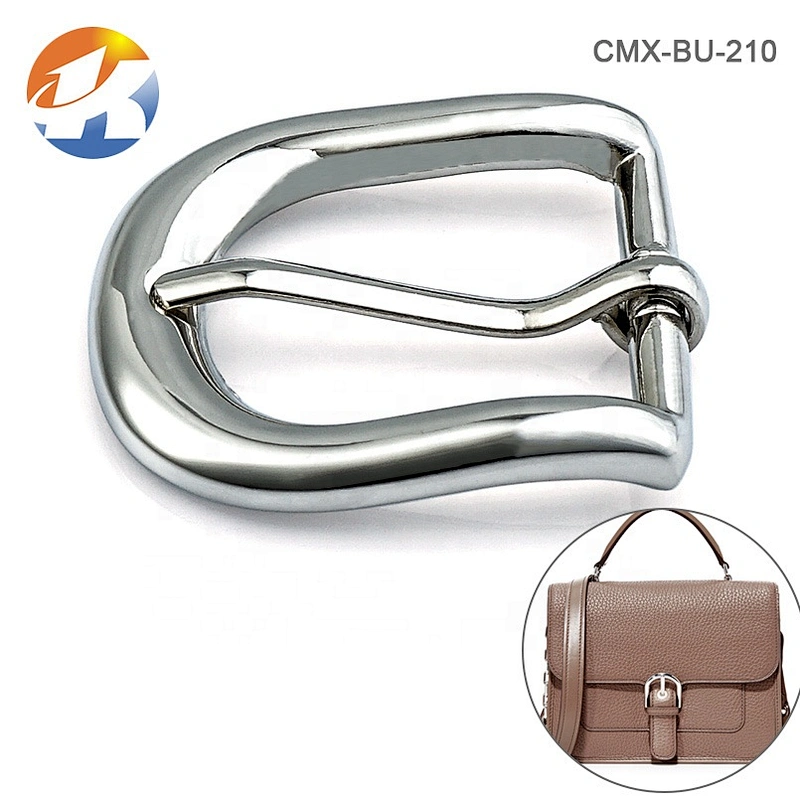 Factory Wholesale Bag/Belt Accessories Metal Pin Buckle, 25mm Alloy Metal Belt Buckle