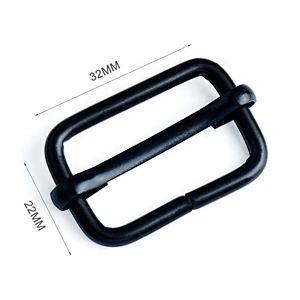 Factory Direct Wholesale Cheap 32mm Strap Metal Adjustable Buckle for Leather Bags