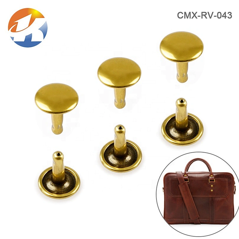 Wholesale Durable Bronze Mushroom Head Metal Rivet For Handbags