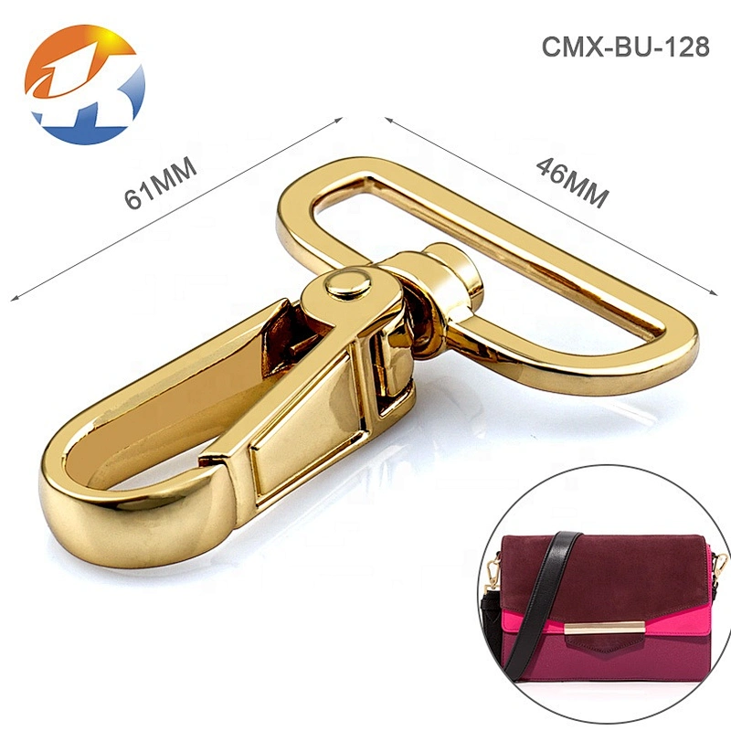 38mm Brushed Bronze Zinc Alloy Metal Snap Hook for Bag, High Quality Metal Snap Hook for Bags