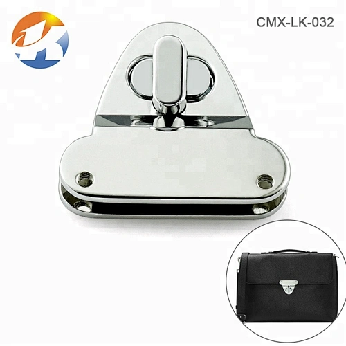 Guangdong Supplier Custom Metal Bag Accessories Twist Lock