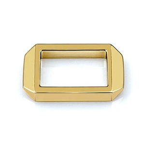 Wholesale Bag Accessories Factory Price Metal Bag Buckle, Custom Square Gold 20mm Metal Buckle for Handbag