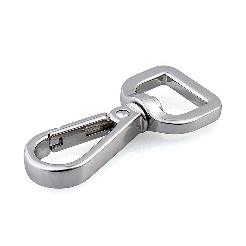 Handbag Accessories Zinc Alloy Nickel Metal Swivel Hook