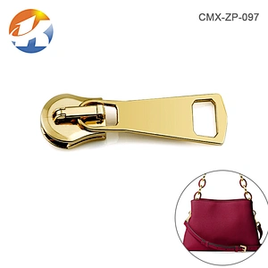 High Grade Hardware Metal Custom Zip Puller For Handbags