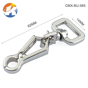 High End Accessories Shiny Silver Metal Hook For Bags