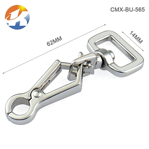 High End Accessories Shiny Silver Metal Hook For Bags