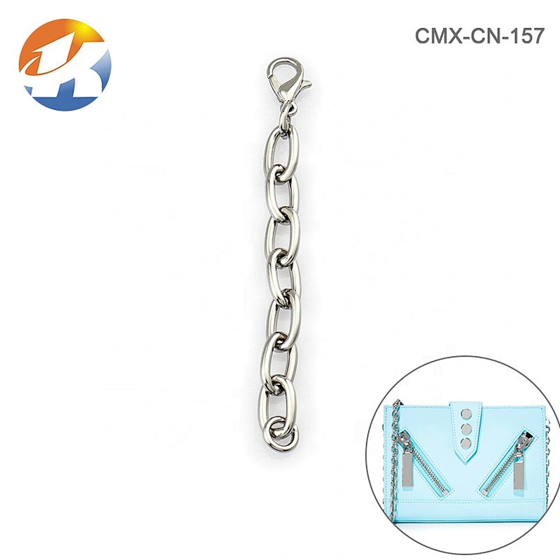 Custom Small Silver Metal Chain For Purse, Wholesale Metal Chain for Animal Collar
