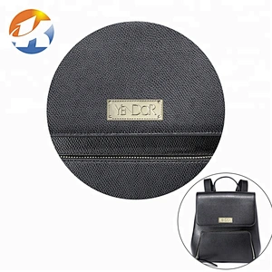 Handbag Hardware Suppliers Nickel Plated Metal Logo