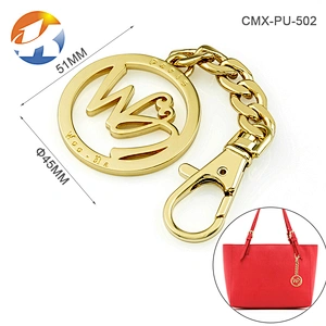 VIP Embossed Logo Hanging Bag Brand Logo Metal Tag