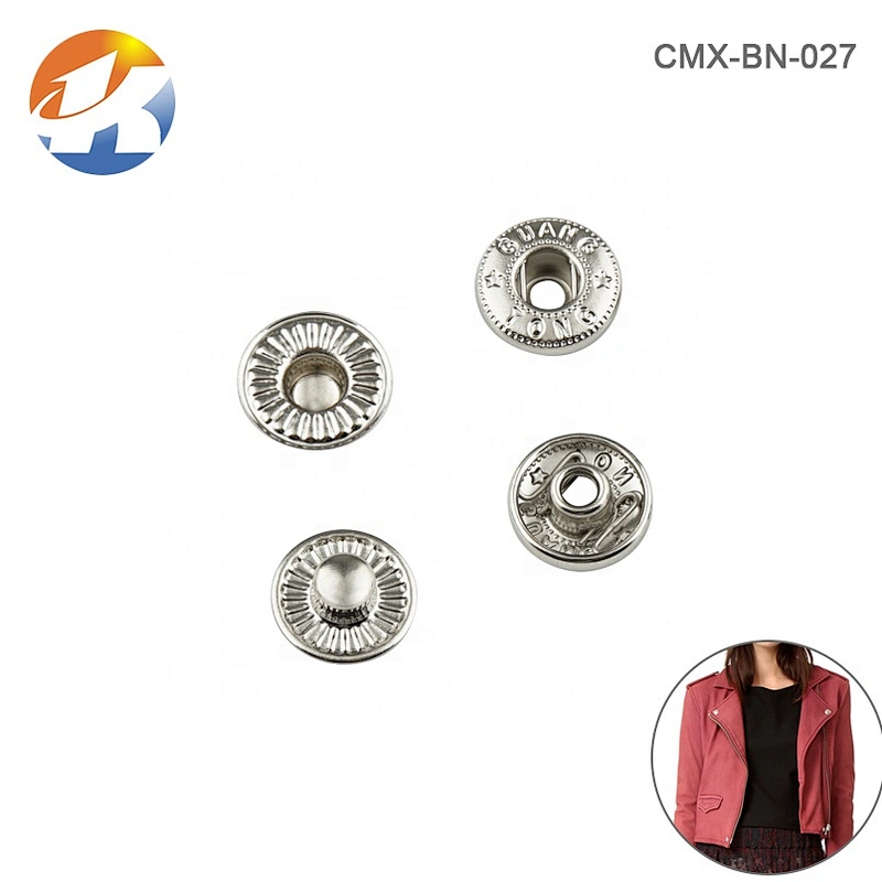 Custom Iron Metal Snap Buttons For Coats, Garment Accessories Cheap Press Button